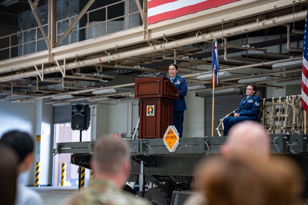 731st AMS Change of Command