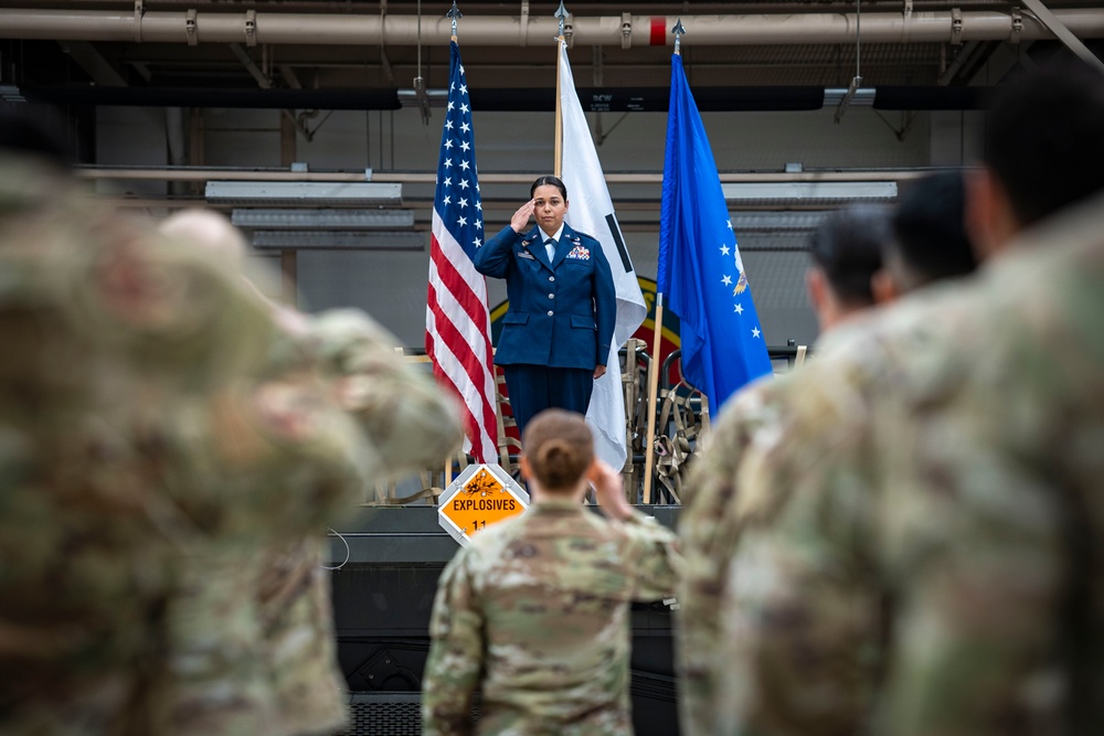 731st AMS Change of Command