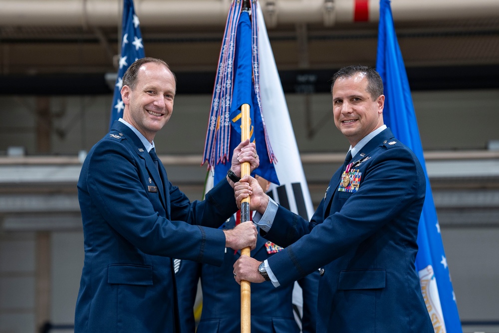 731st AMS Change of Command