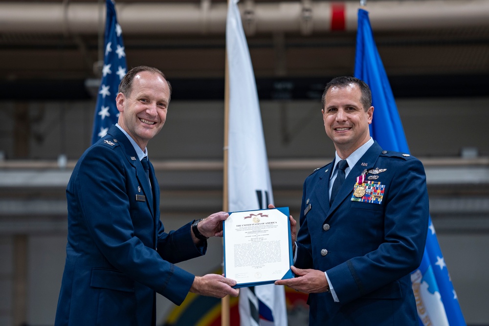 731st AMS Change of Command