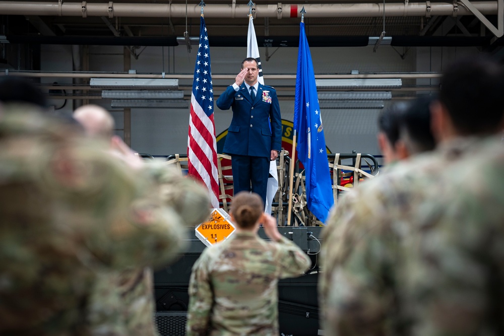 731st AMS Change of Command