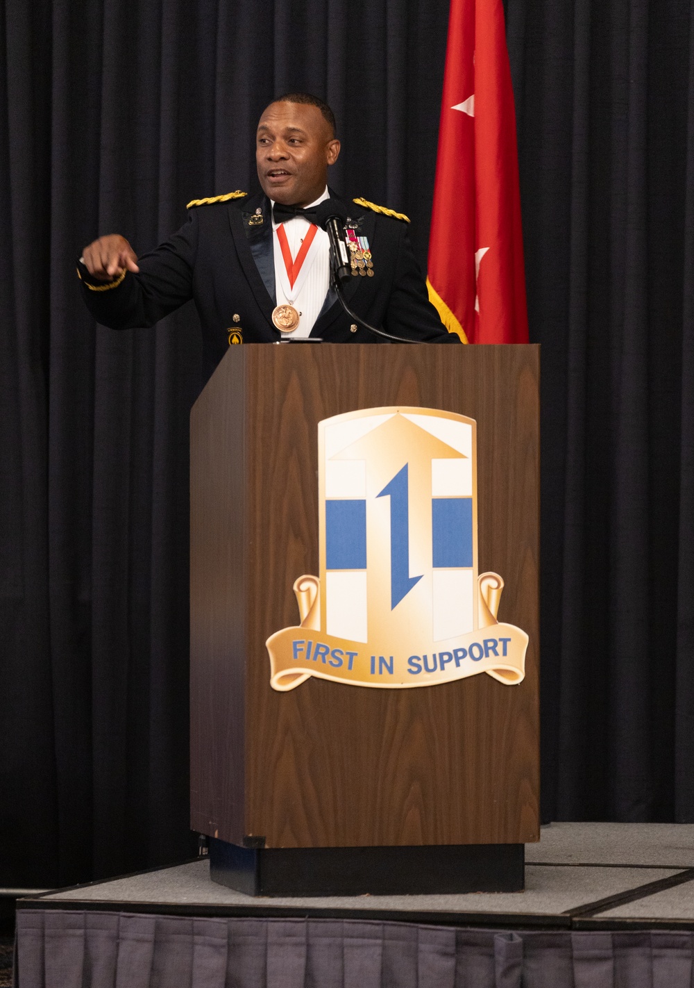 The 21st TSC celebrates the U.S. Army's 250th Birthday during the 2025 Sustainment Ball