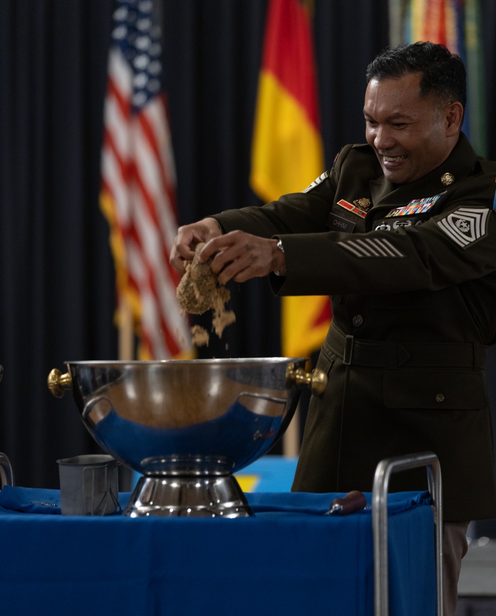 The 21st TSC celebrates the U.S. Army's 250th Birthday during the 2025 Sustainment Ball