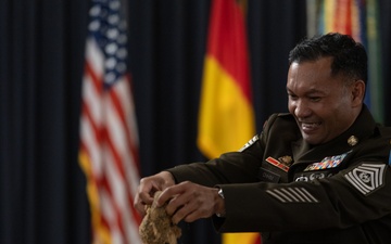 The 21st TSC celebrates the U.S. Army's 250th Birthday during the 2025 Sustainment Ball