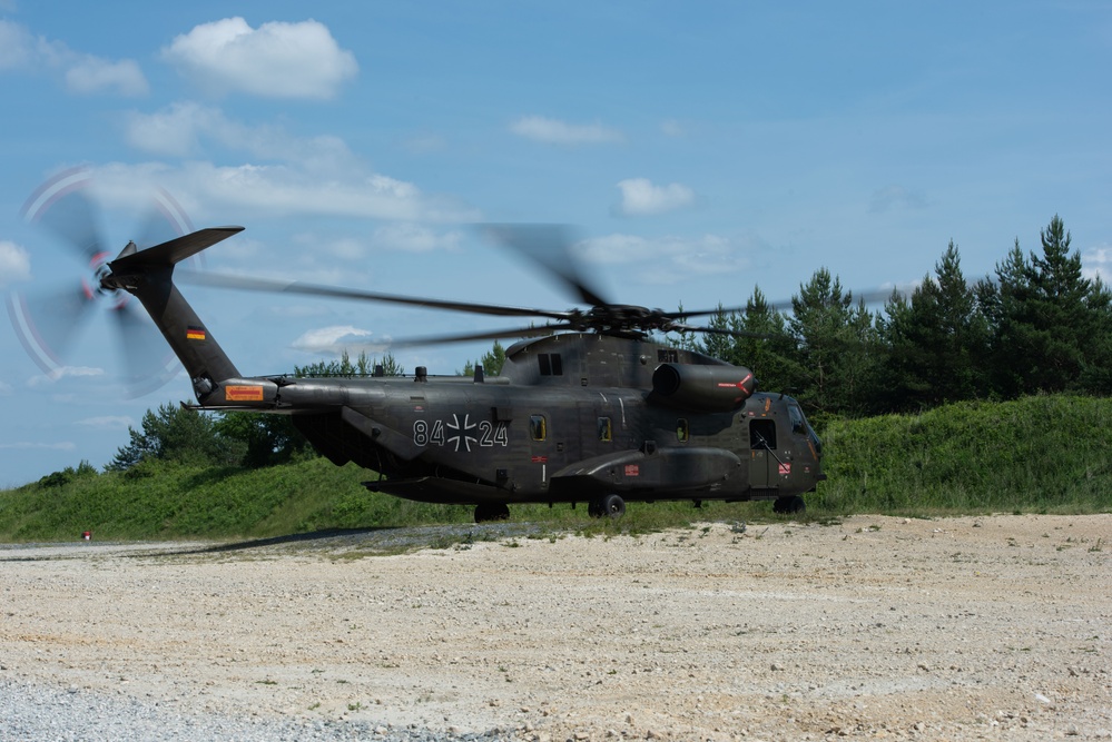 German Air Force trains in GTA