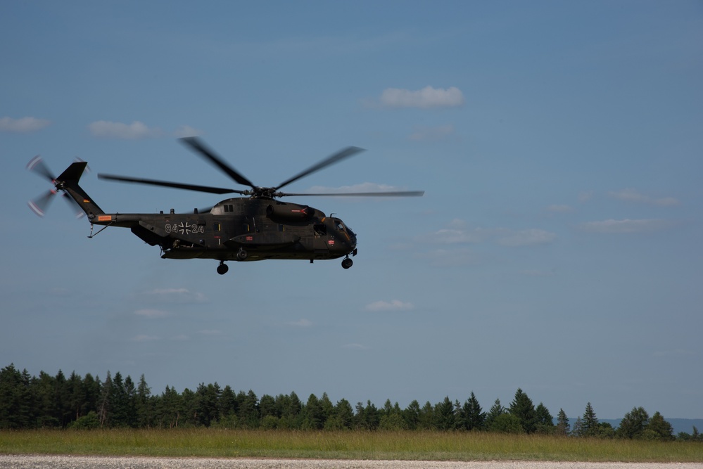 German Air Force trains in GTA