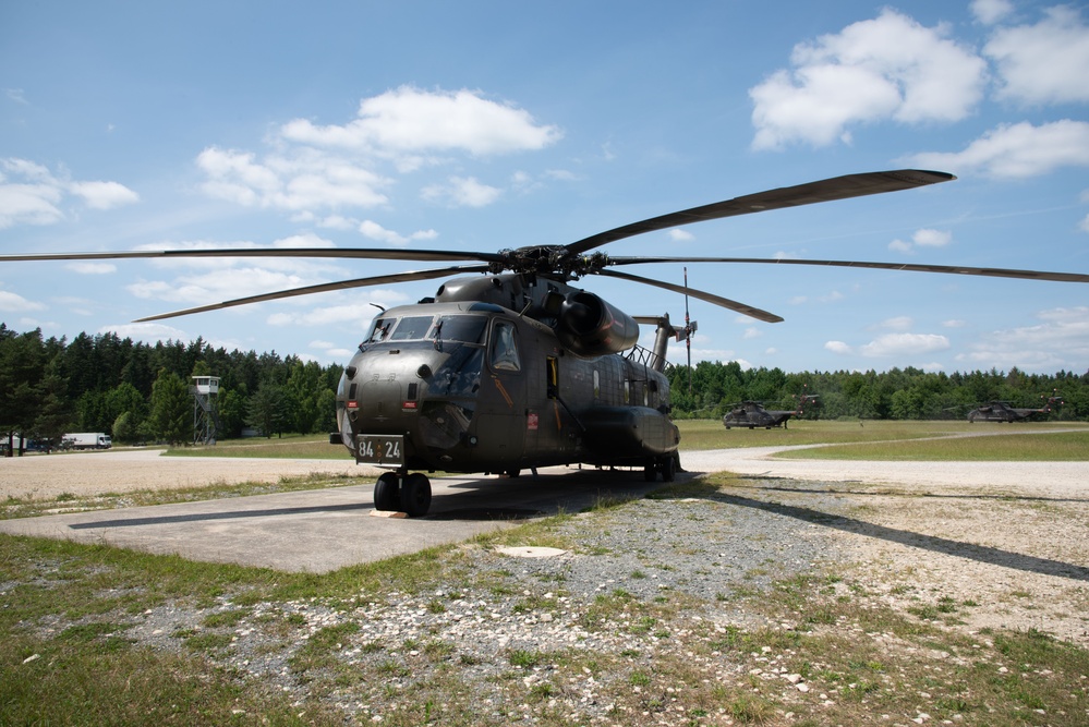 German Air Force trains in GTA