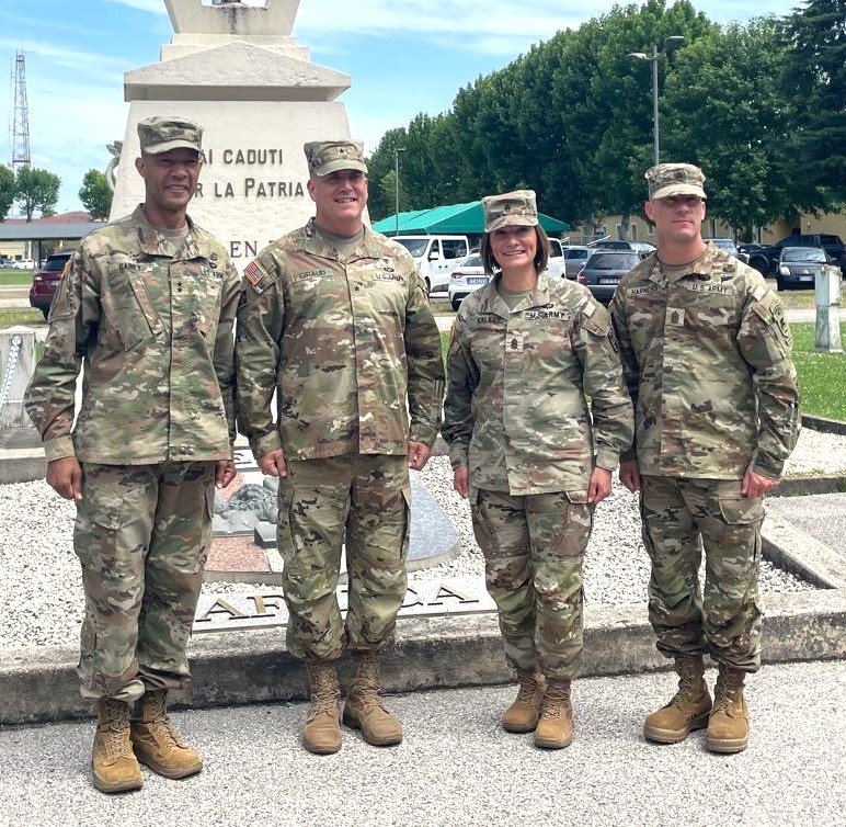 Medical Readiness Command, Europe leadership meets with U.S. Army Southern European Task Force, Africa