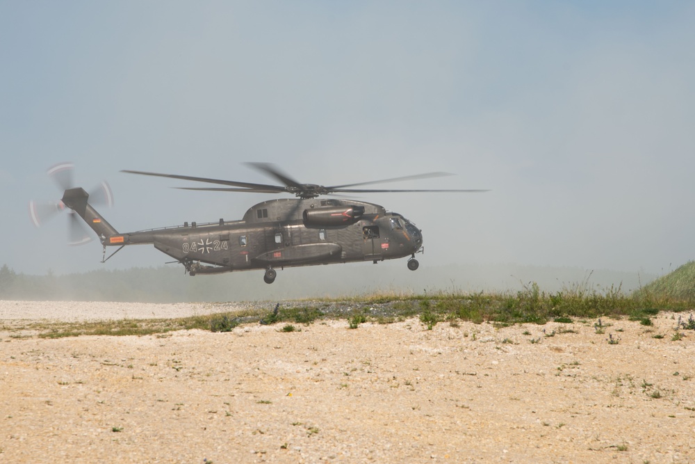 German Air Force trains in GTA