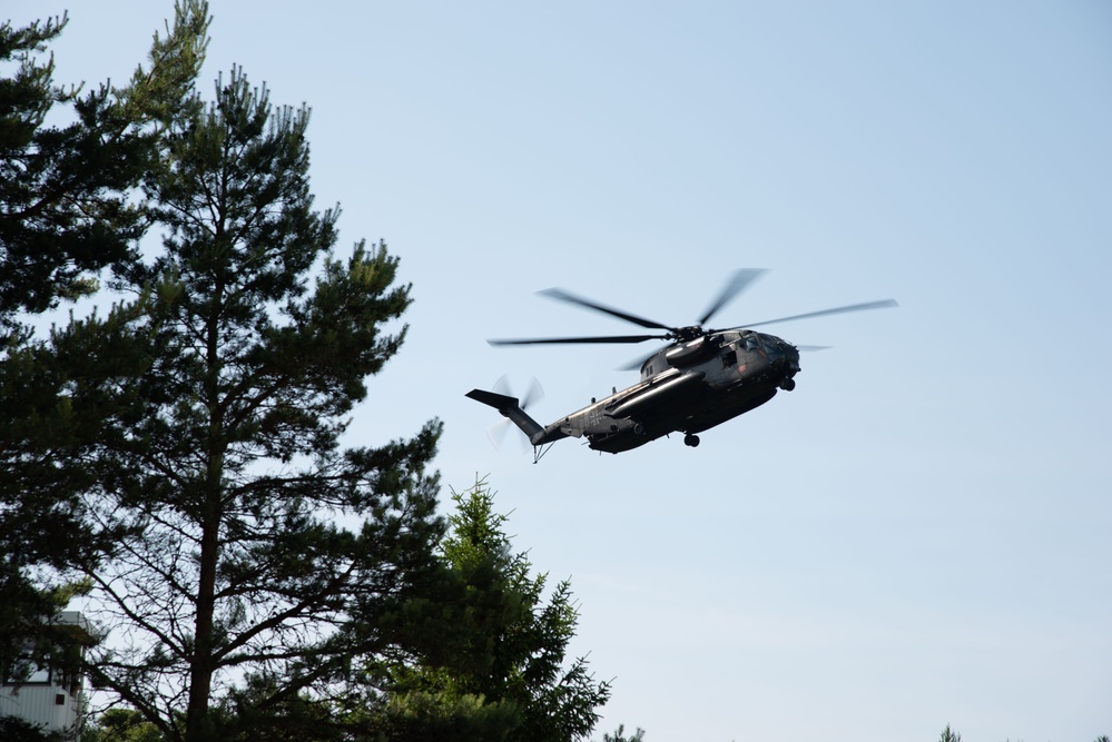 German Air Force trains in GTA