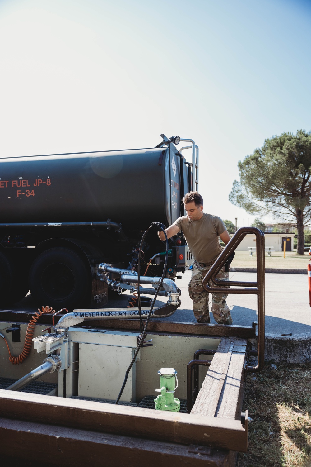 The 139th Logistics Readiness Squadron prepares fuel