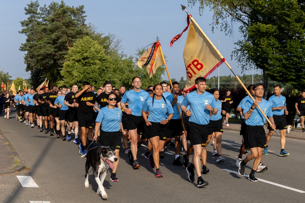 21st TSC Sustainment Week Fun Run