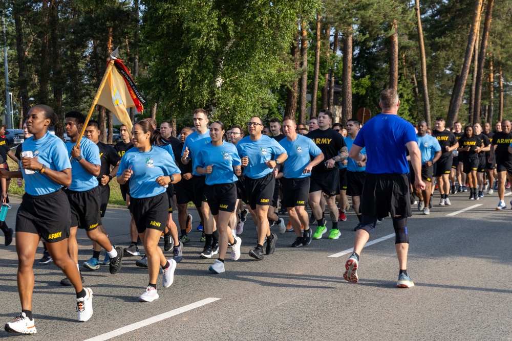 21st TSC Sustainment Week Fun Run