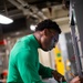 George Washington Sailors Gather Arresting Gear Data