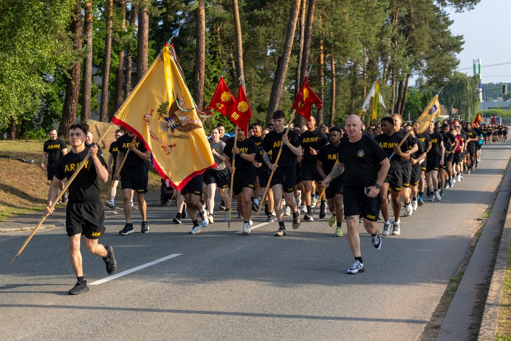 21st TSC Sustainment Week Fun Run