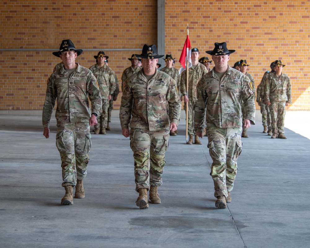 Blacksmith Troop Change of Command