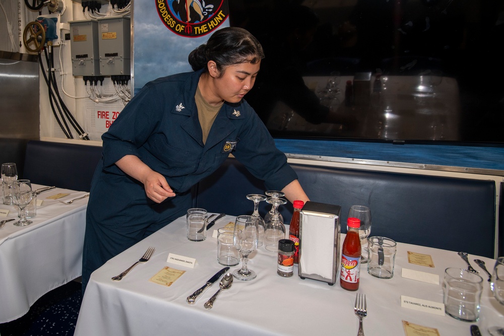 USS Higbee celebrates May birthdays