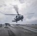 USS Higbee conducts flight operations