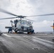 USS Higbee conducts flight operations