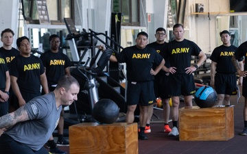 21st TSC Leaders learn about fitness through H2F