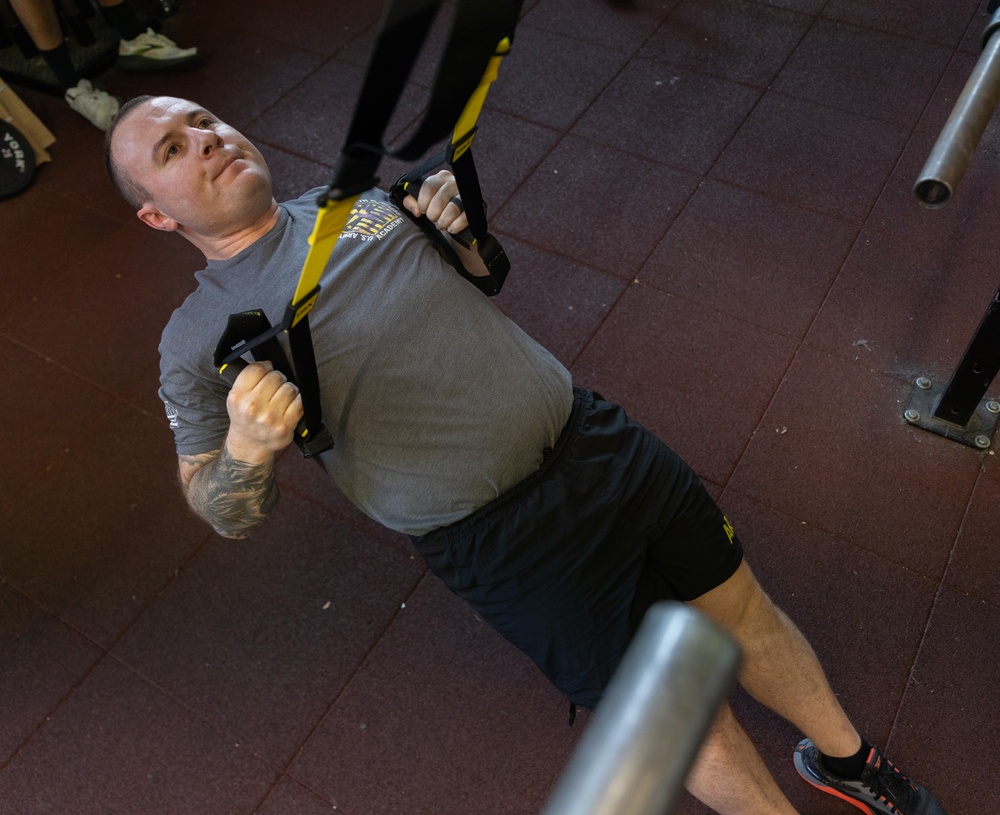 21st TSC Leaders learn about fitness through H2F