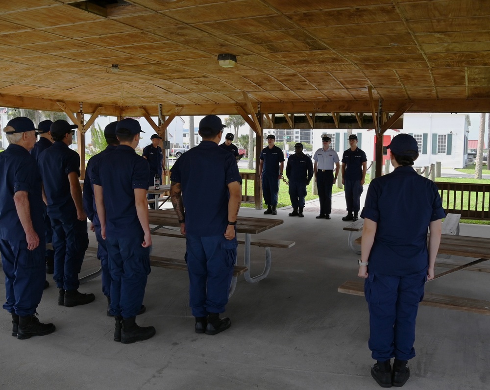 Coast Guard Station Ponce De Leon awards ceremony June 13, 2025
