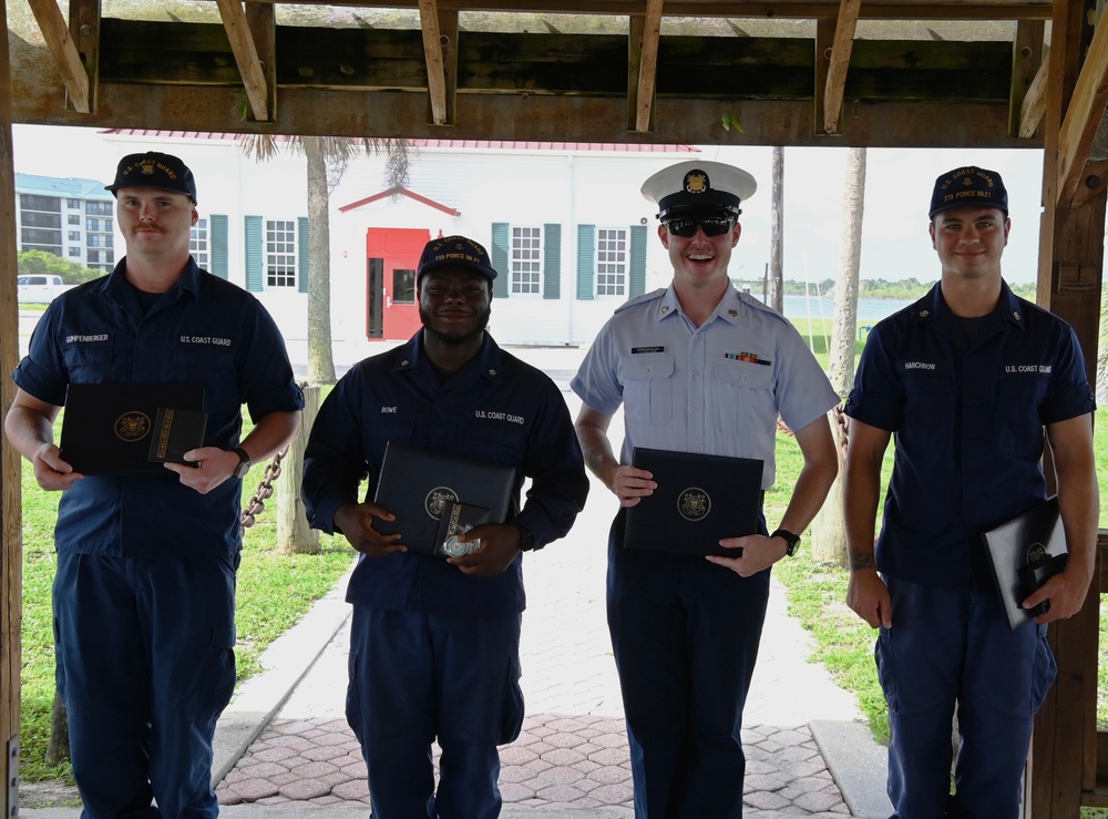 Coast Guard Station Ponce De Leon awards ceremony June 13, 2025