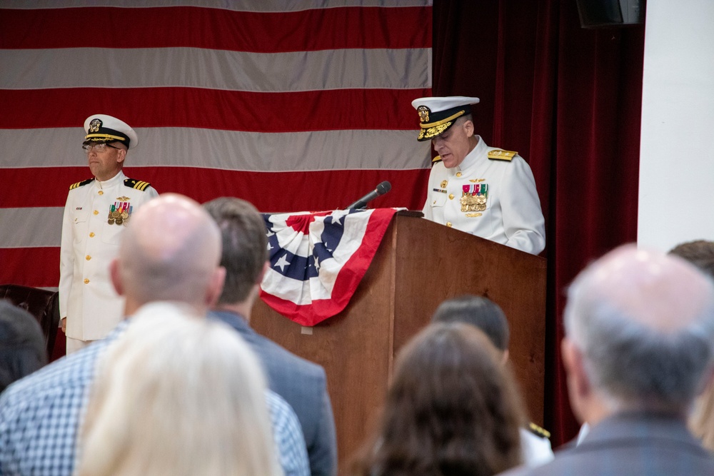Charting the Course Ahead: Hawkins Assumes Command of Naval Medical Forces Atlantic