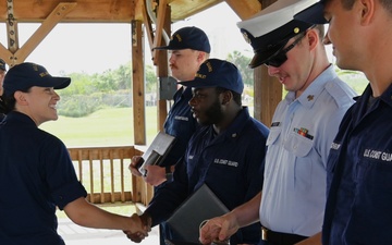 Coast Guard Station Ponce De Leon awards ceremony June 13, 2025