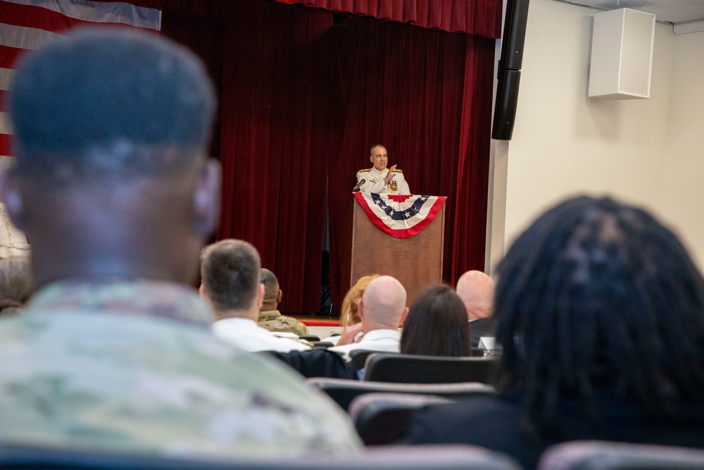 Charting the Course Ahead: Hawkins Assumes Command of Naval Medical Forces Atlantic