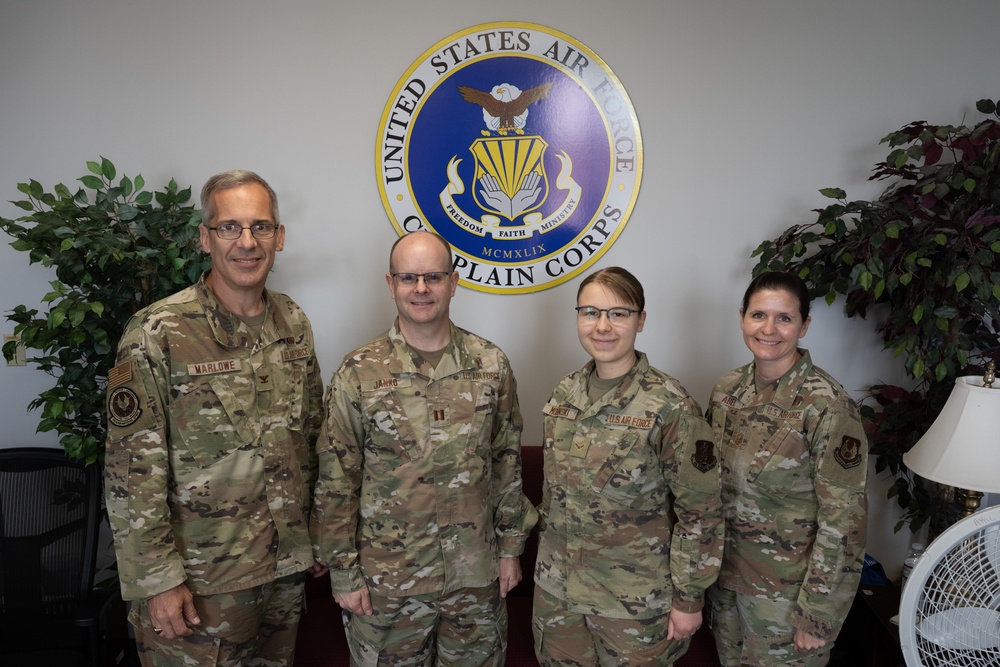 Teams From Air Force Materiel Command Chaplain, 181st Chaplain Connect
