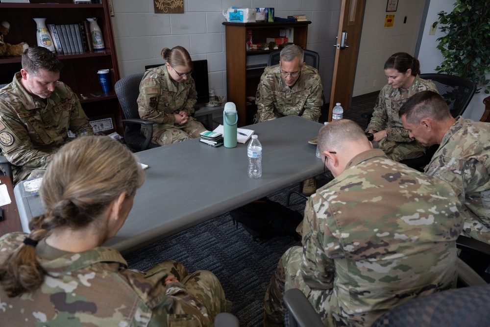 Teams From Air Force Materiel Command Chaplain, 181st Chaplain Connect