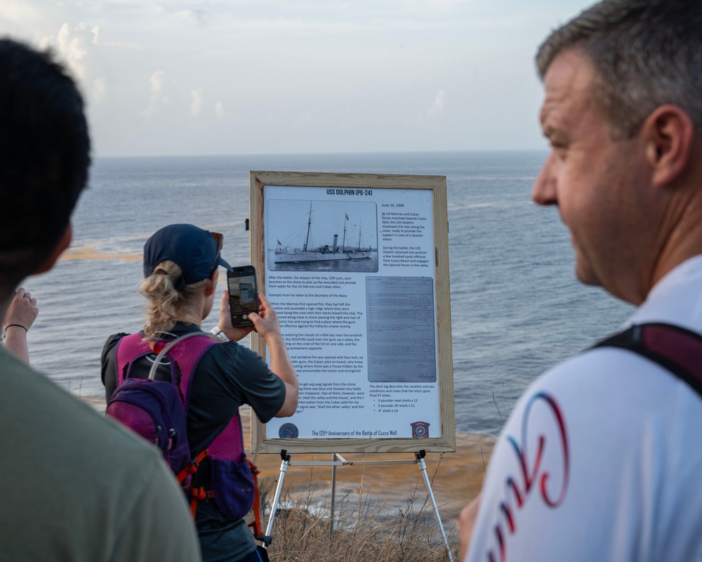 JTF-SG honors 1898 battle at Guantanamo Bay