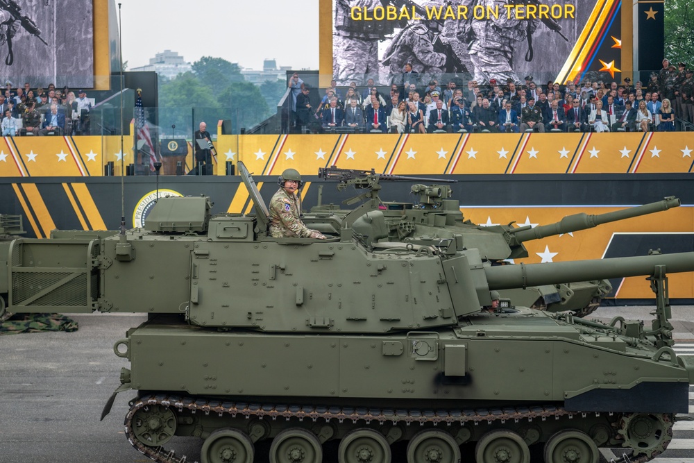 Army’s 250th Birthday Parade Pass in Review