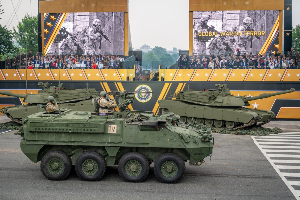 Army’s 250th Birthday Parade Pass in Review