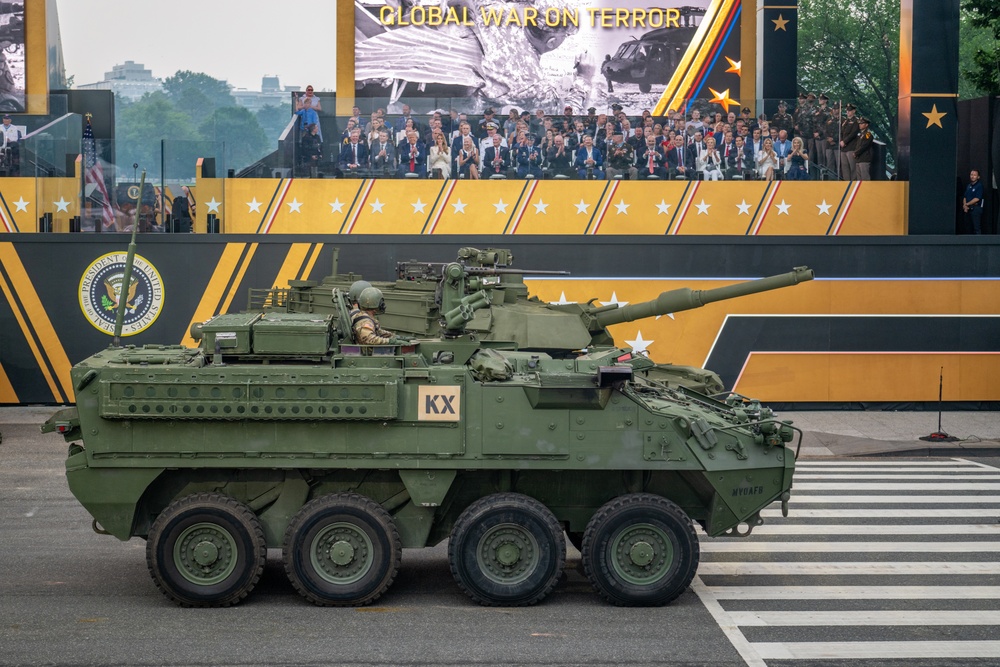 Army’s 250th Birthday Parade Pass in Review