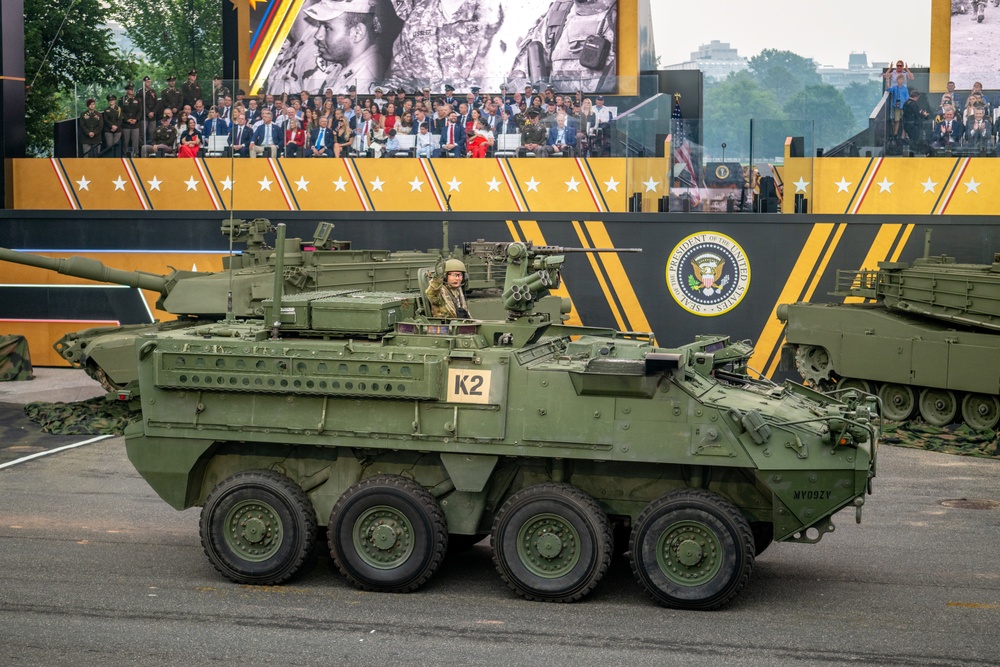 Army’s 250th Birthday Parade Pass in Review