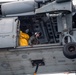 USS Higbee conducts vertical replenishment