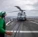 Sailors conduct flight operations