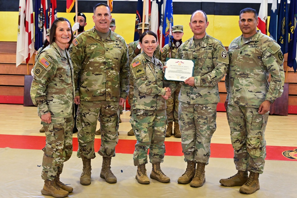 U.S. Army Health Clinic – Vicenza Change of Command Ceremony