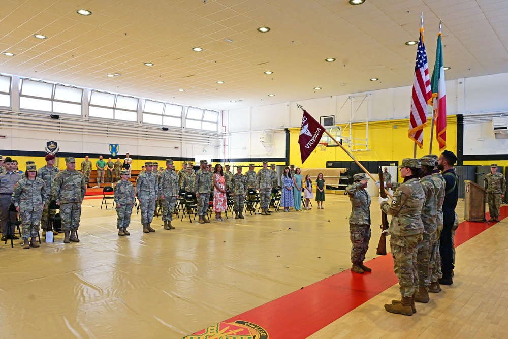 U.S. Army Health Clinic – Vicenza Change of Command Ceremony