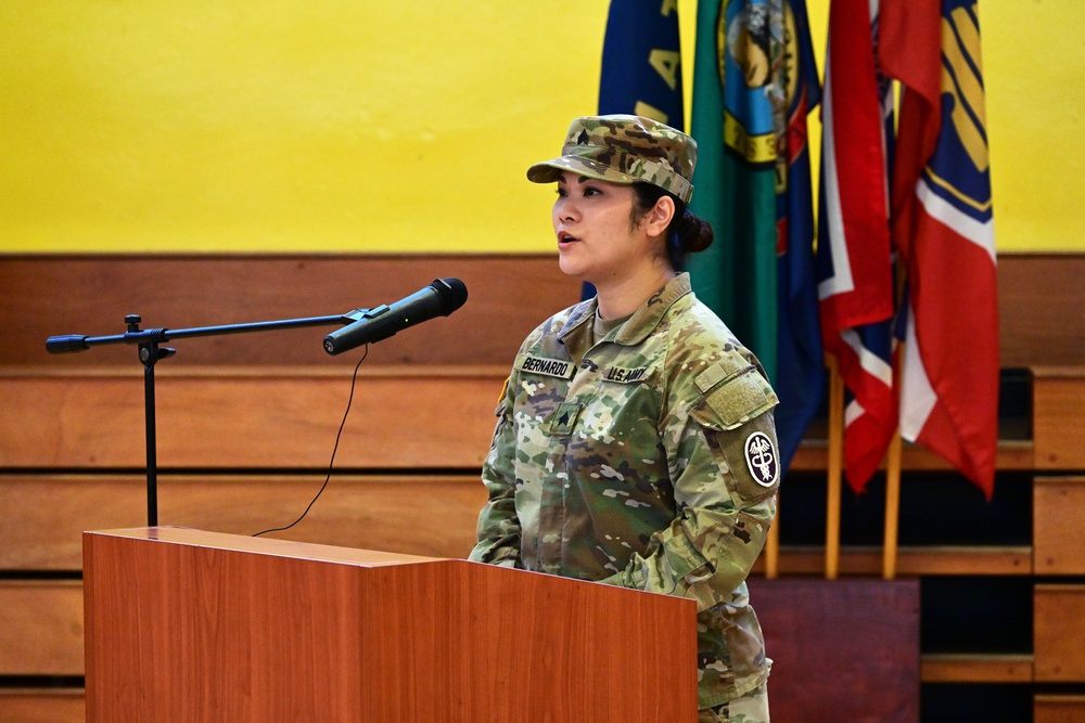 U.S. Army Health Clinic – Vicenza Change of Command Ceremony