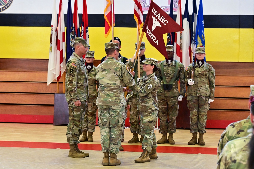 U.S. Army Health Clinic – Vicenza Change of Command Ceremony
