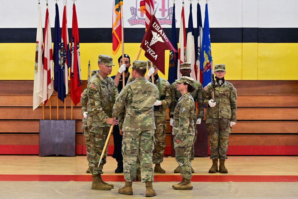 U.S. Army Health Clinic – Vicenza Change of Command Ceremony