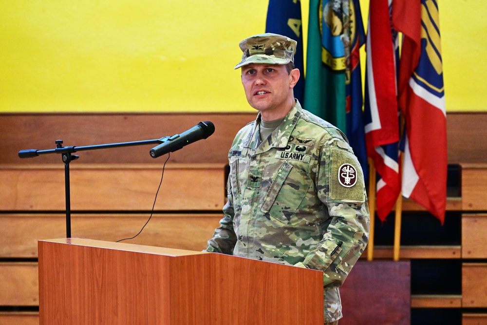 U.S. Army Health Clinic – Vicenza Change of Command Ceremony