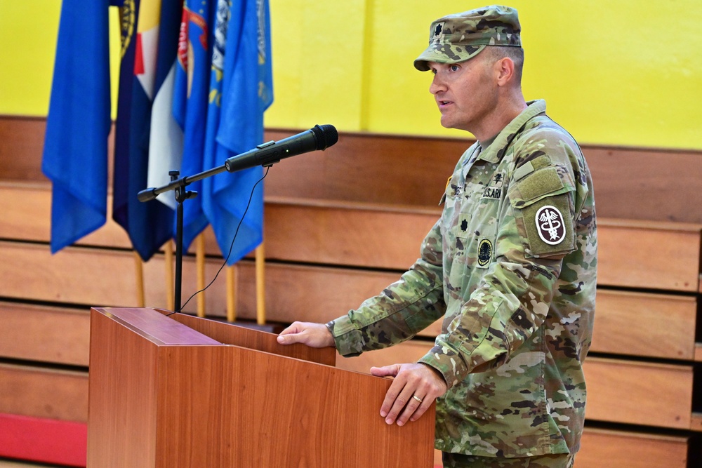 U.S. Army Health Clinic – Vicenza Change of Command Ceremony