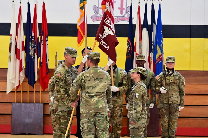 U.S. Army Health Clinic – Vicenza Change of Command Ceremony