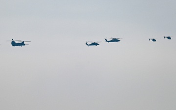 Flyover features military aircraft for Army’s 250th birthday in DC