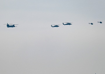 Flyover features military aircraft for Army’s 250th birthday in DC