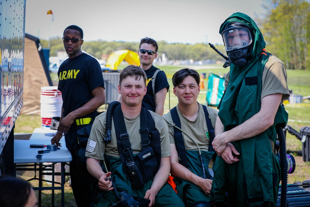 Minnesota National Guard 55th CERFP Trains at Volk Field